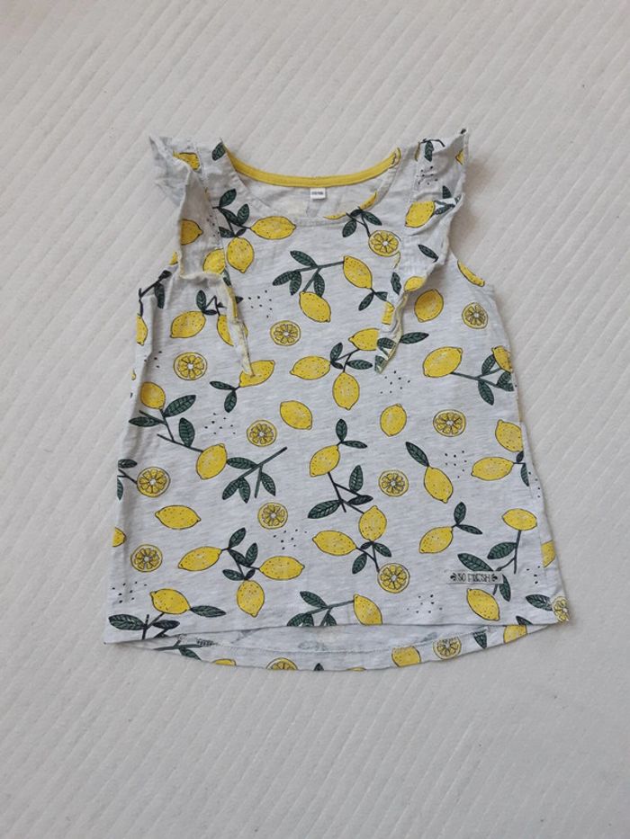 Débardeur citron Zeeman 110/116 cm