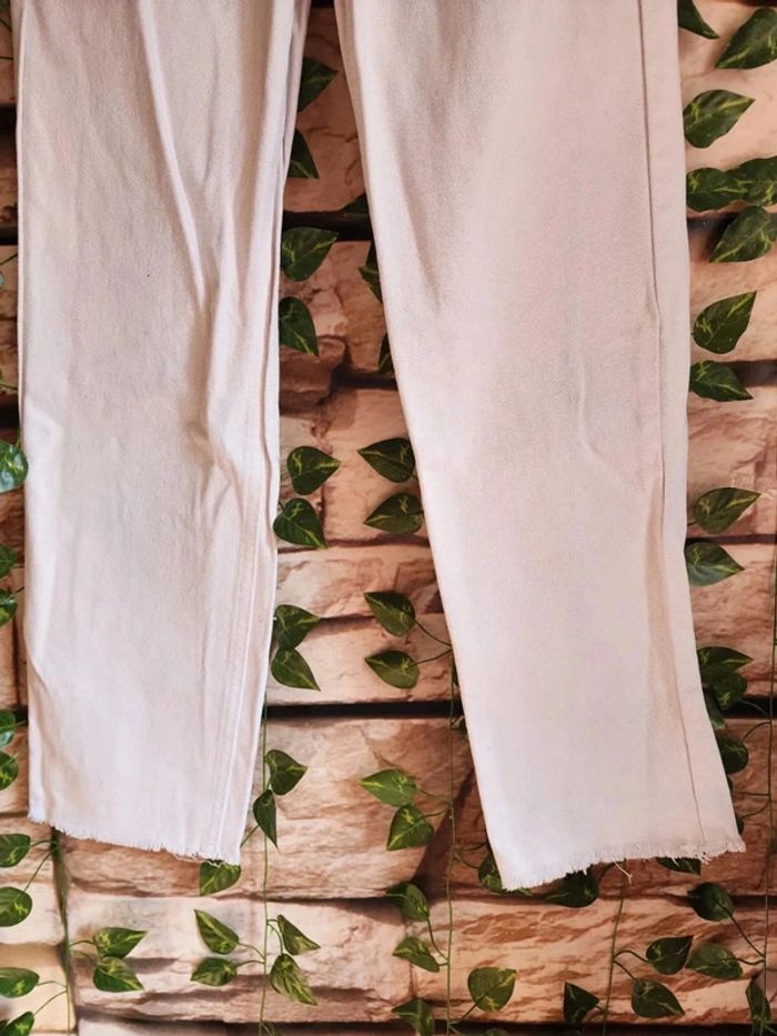 🌸Jeans Droit Blanc Pull&Bear Taille 32 🌸 - photo numéro 4