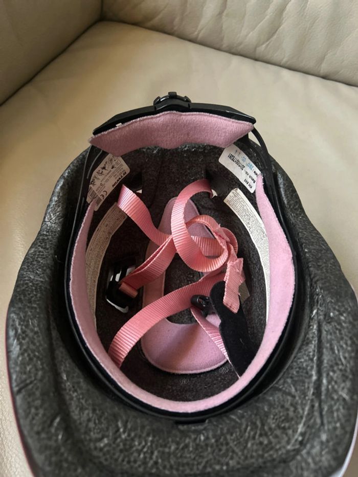 Casque vélo enfant Décathlon rose - photo numéro 5