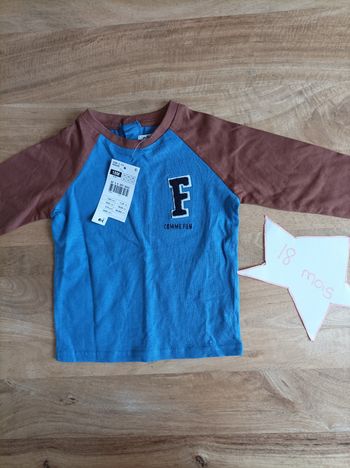 Haut ml neuf Gémo 18 mois