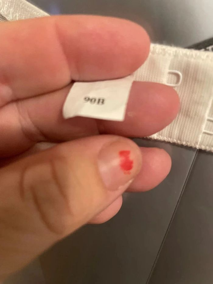 soutiens-gorge Nike bleu clair taille 115c - photo numéro 4