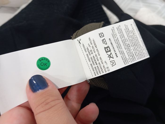 Pull col roulé noir et kaki Salsa taille XS neuf - photo numéro 5