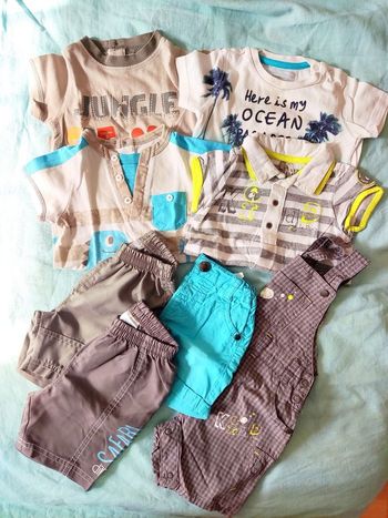 Lot 6 mois été garçon