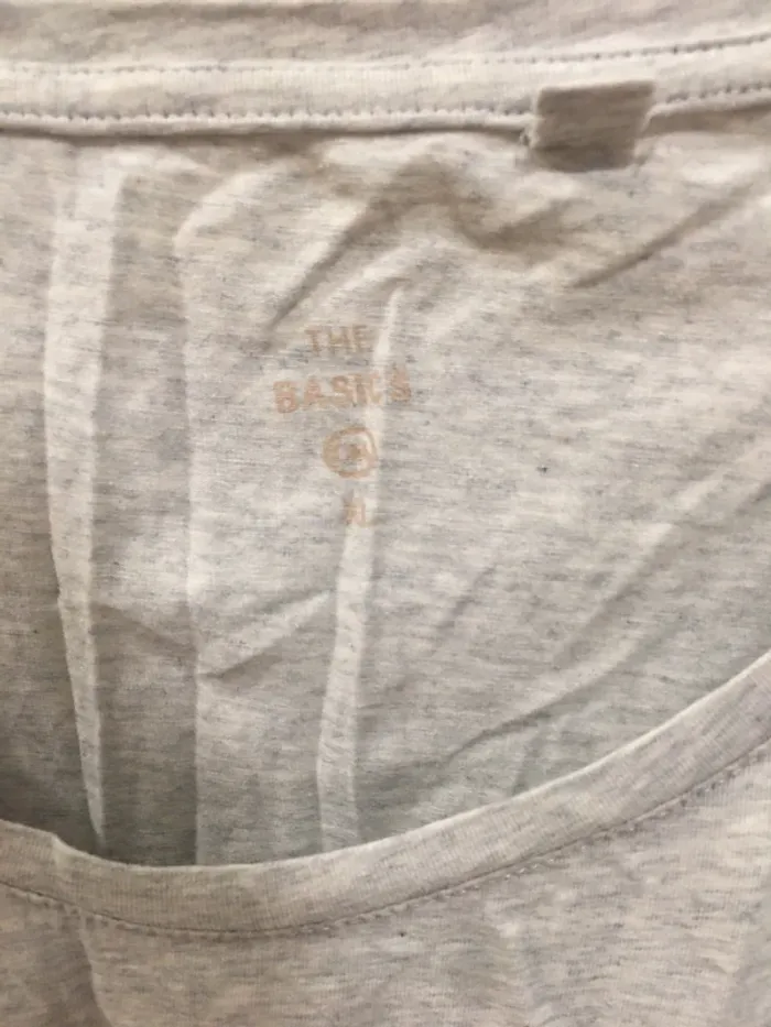 T shirt gris clair - photo numéro 3