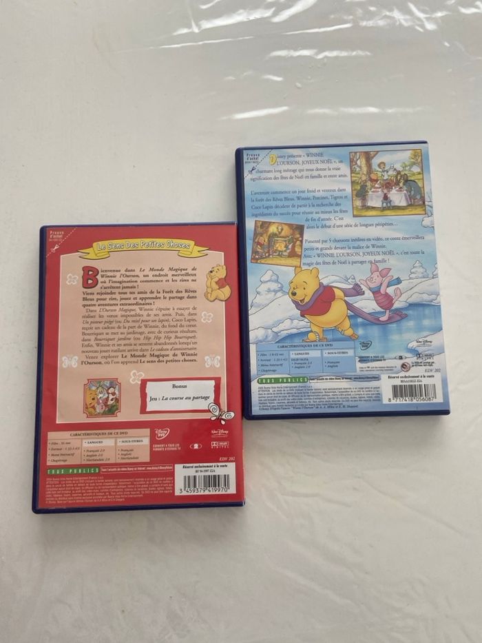 Lot 2 DVD Walt Disney - Winnie l'Ourson - photo numéro 5