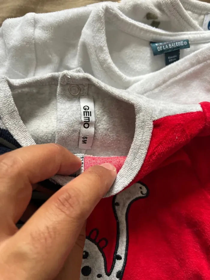 Lot de 3 pyjamas velours - photo numéro 3