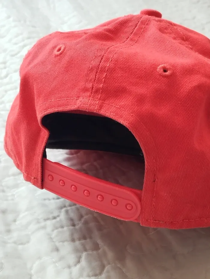 Casquette New Era rouge taille unique - photo numéro 2