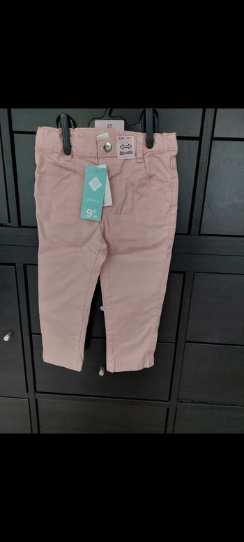 Pantalon léger fille 23 mois