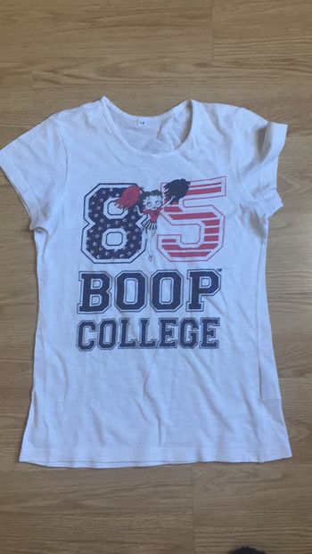 Tee shirt Betty boop 14 ans