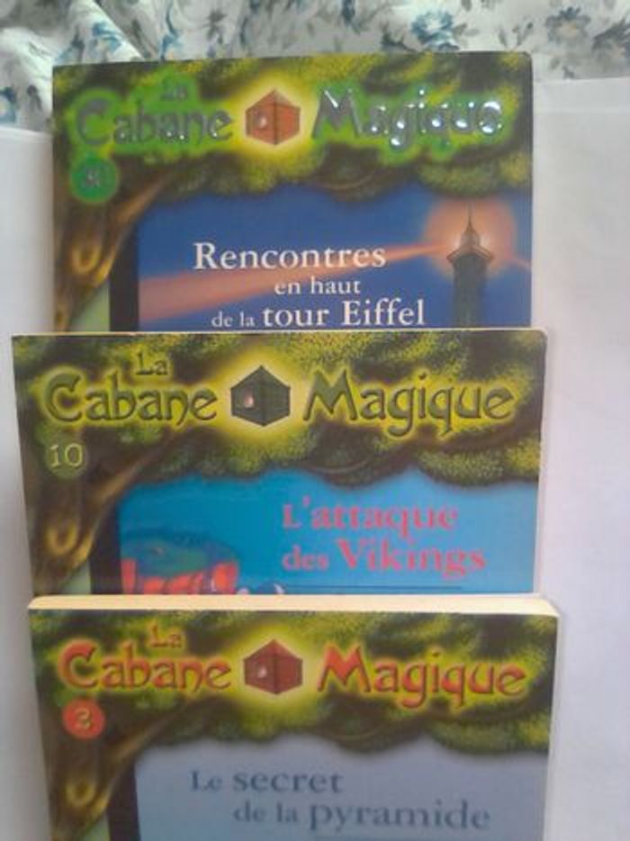 La cabane magique tomes 3, 10, 30