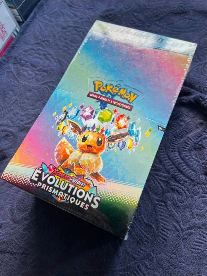 Display Bundle Evolution Prismatique EV8.5 Pokémon Neuf Scellé FR - photo numéro 4