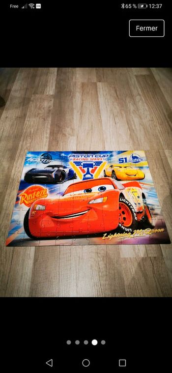 Puzzle cars 100 pièces