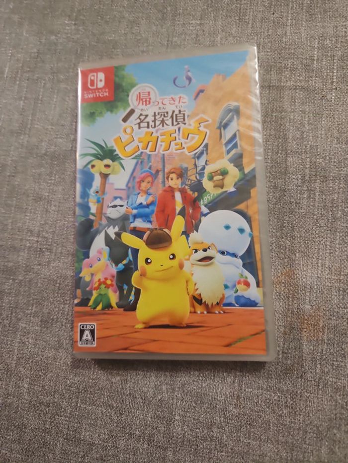Détective pikachu Nintendo switch