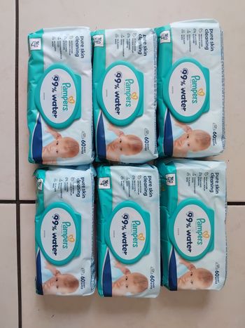 360 lingettes pampers 