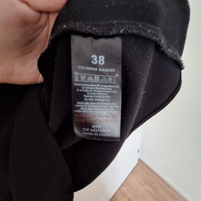 Robe noire courte IKKS 38 - photo numéro 6
