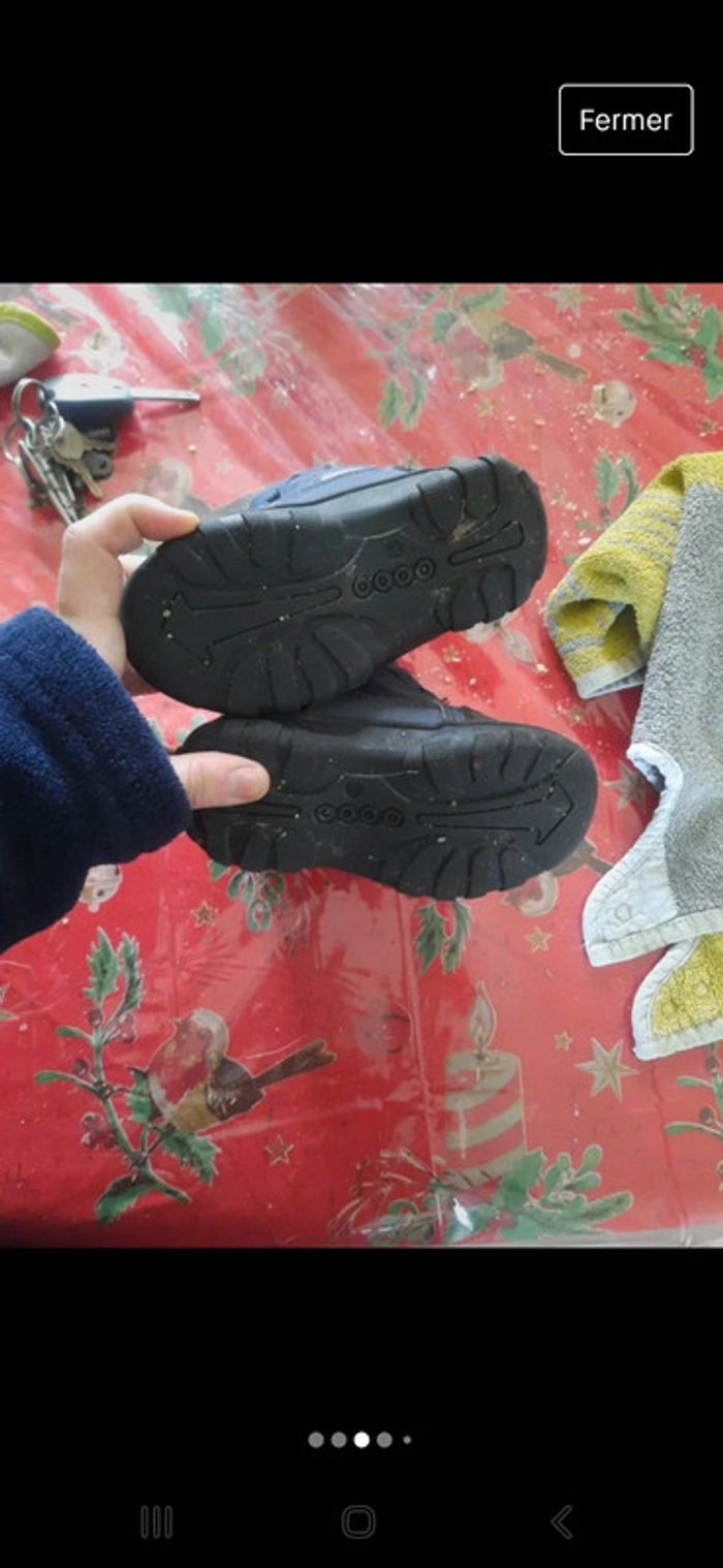 Botte après-ski bleu et noir - photo numéro 3