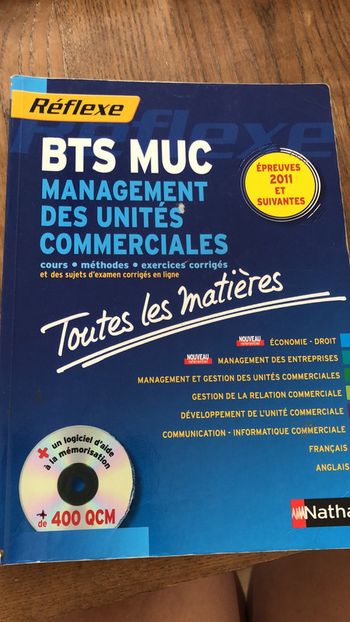 Livre scolaire BTS MUC