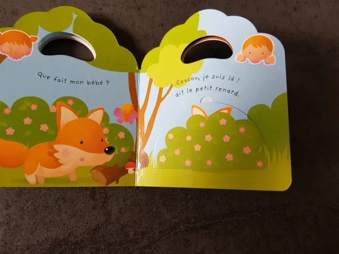 Livre Coucou bébé les animaux de la Forêt - photo numéro 5