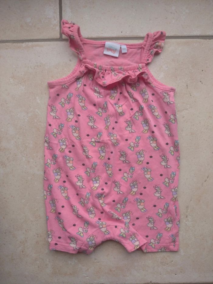 Barboteuse combinaison combishort été Fille 18 mois Daisy Disney Baby