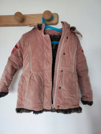 Manteau fourré 4 ans