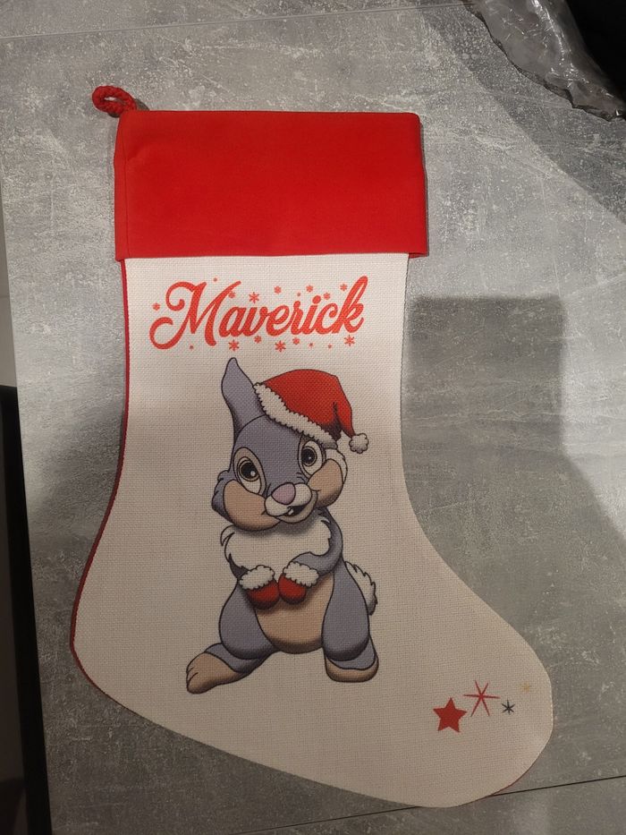 Chaussette de Noel personnalisée - photo numéro 3