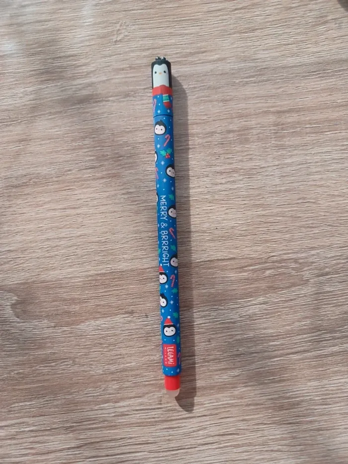 Stylo Legami pinguin noel 2023