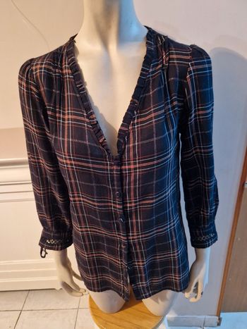 Blouse à carreaux 🤎
