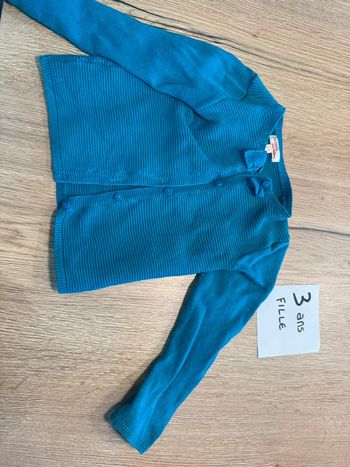 Gilet fille 3 ans