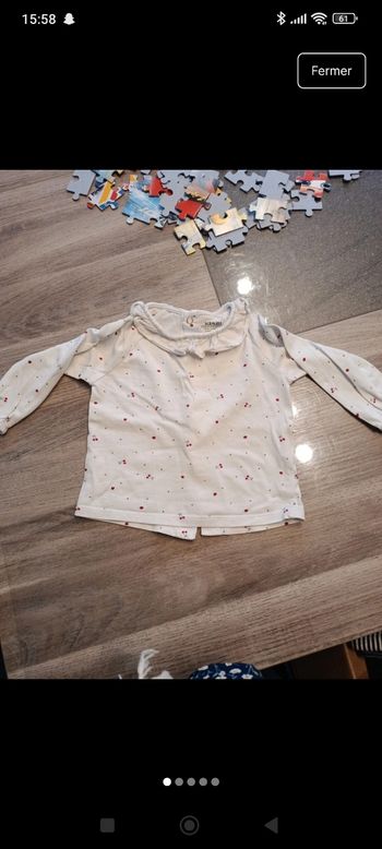 Lot de 5 hauts manches longues