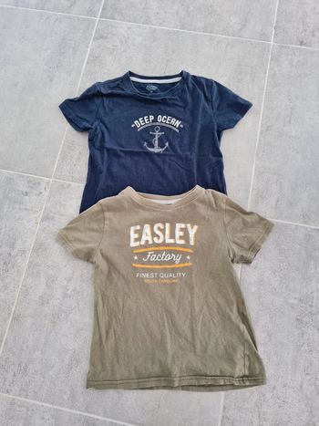 Lot 2 t-shirts manches courtes