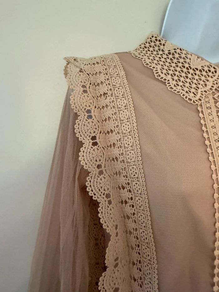 Magnifique haute beige rosé Molly Bracken - photo numéro 4