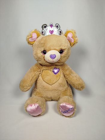 peluche 40 cm princesse ours Claire's très bon état