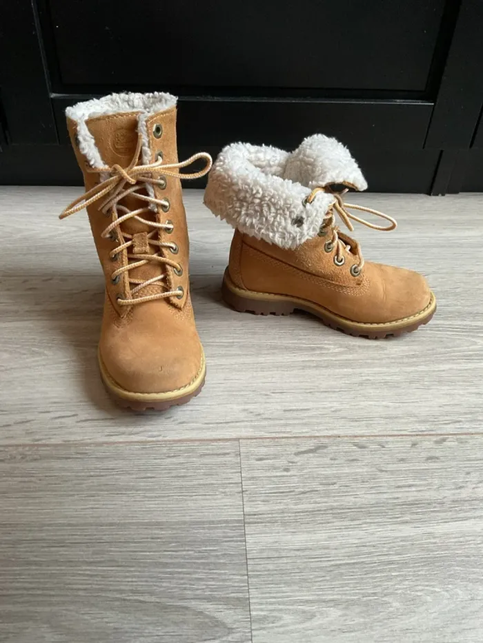 Bottines fourrees timberland