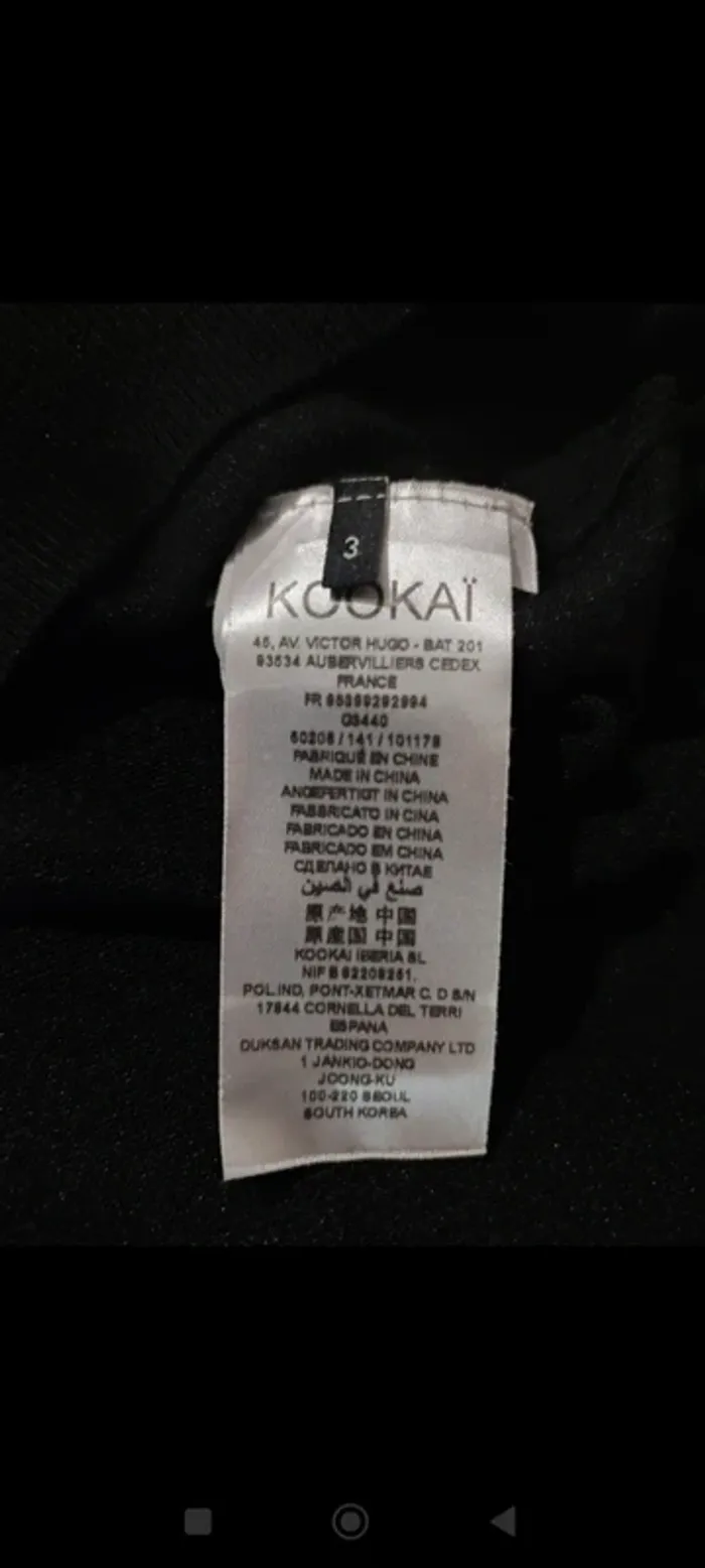 Pull Kookaï T 3 ou 40 - photo numéro 5