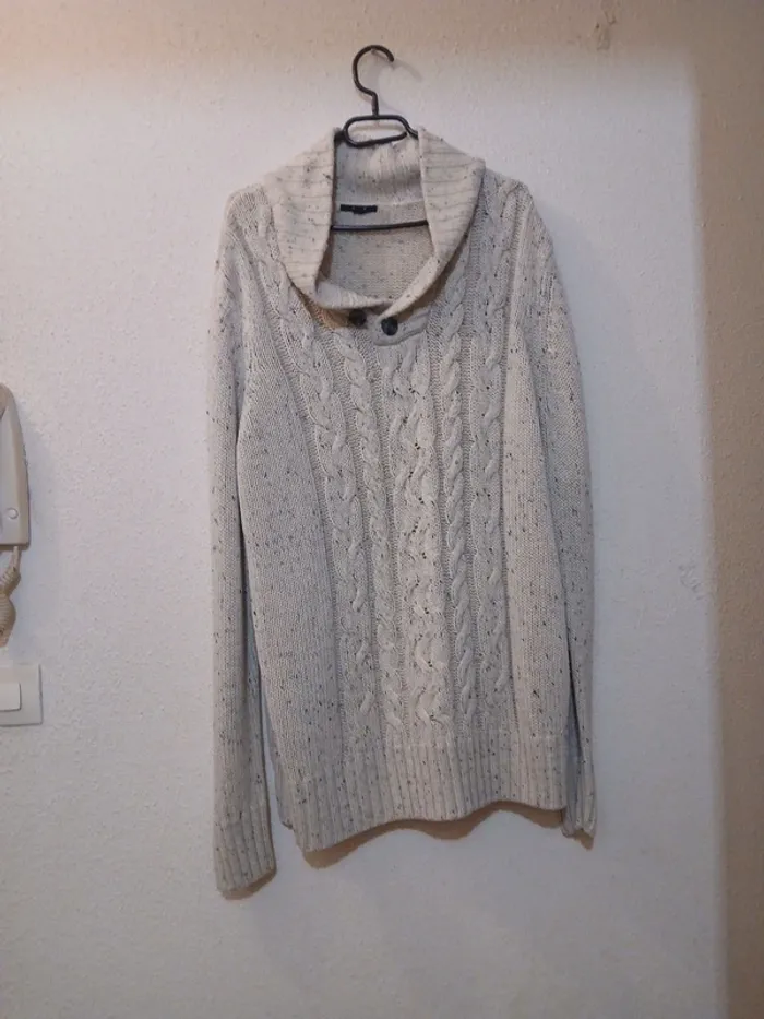 Sweat col V long homme " kiabi " taille xxl