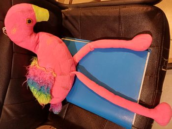 peluche flamant rose