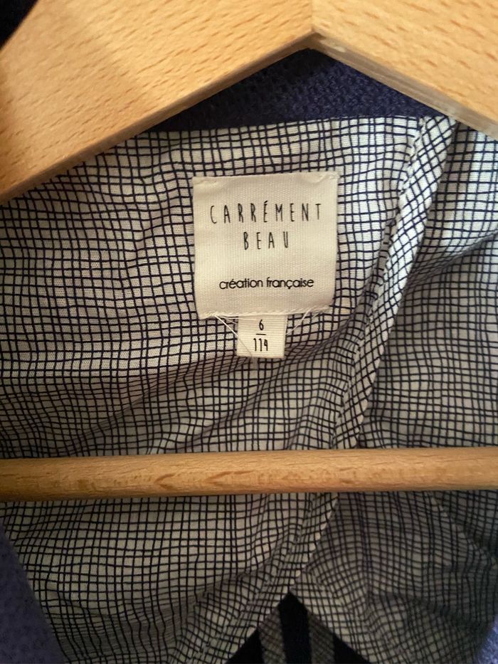 Veste costume garçon bleu marine 6 ans - photo numéro 2