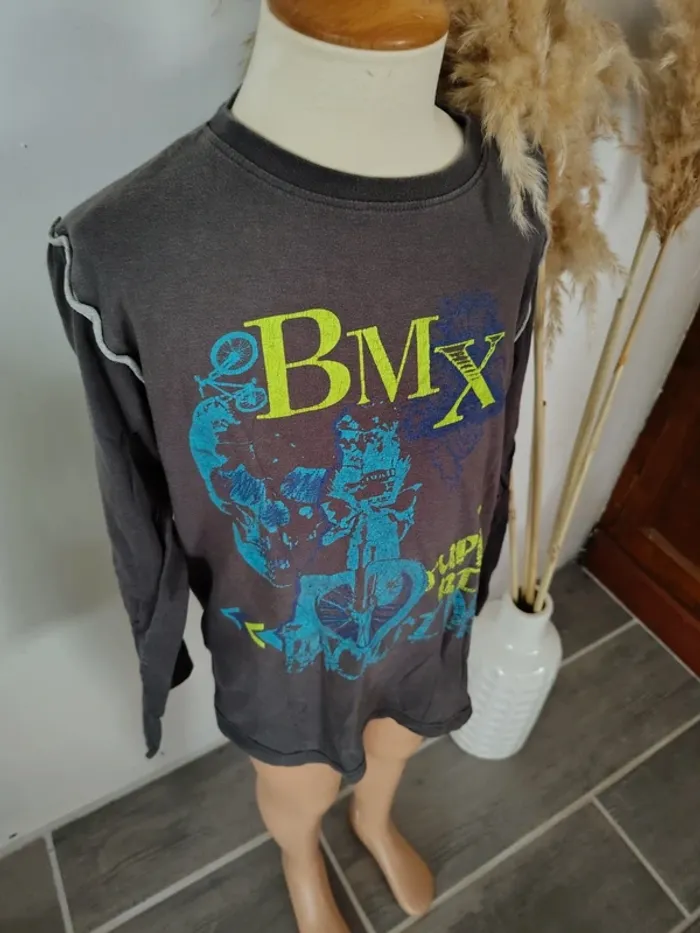 Tee shirt ML garçon 🧑 10/12 ans - photo numéro 2