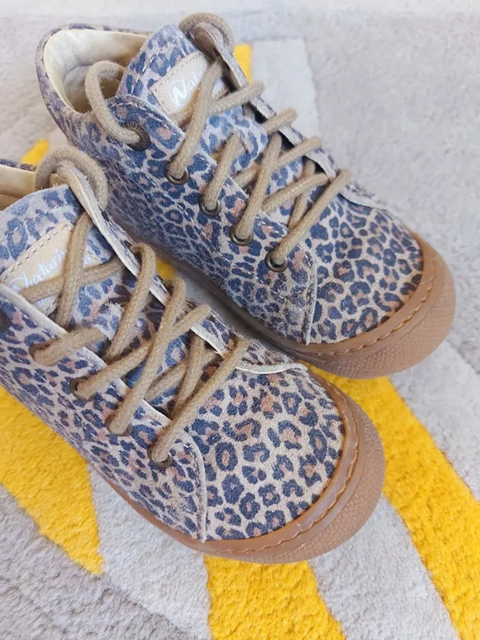 Chaussures Naturino Cocoon daim léopard 24 - photo numéro 3