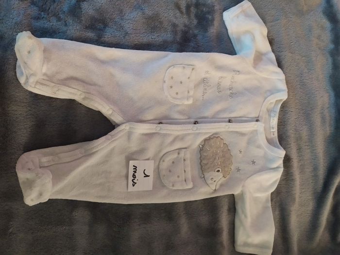 Lots 3 Pijamas 1Mois - photo numéro 3