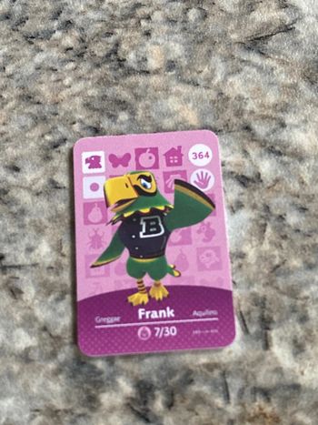 mini carte amiibo frank