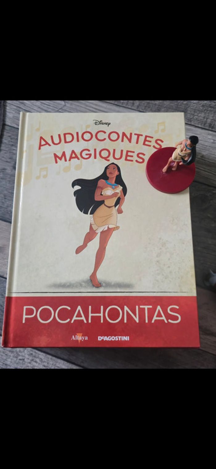 Livre et figurine 133 des audiocontes Magiques altaya audio conte audio compte disney133