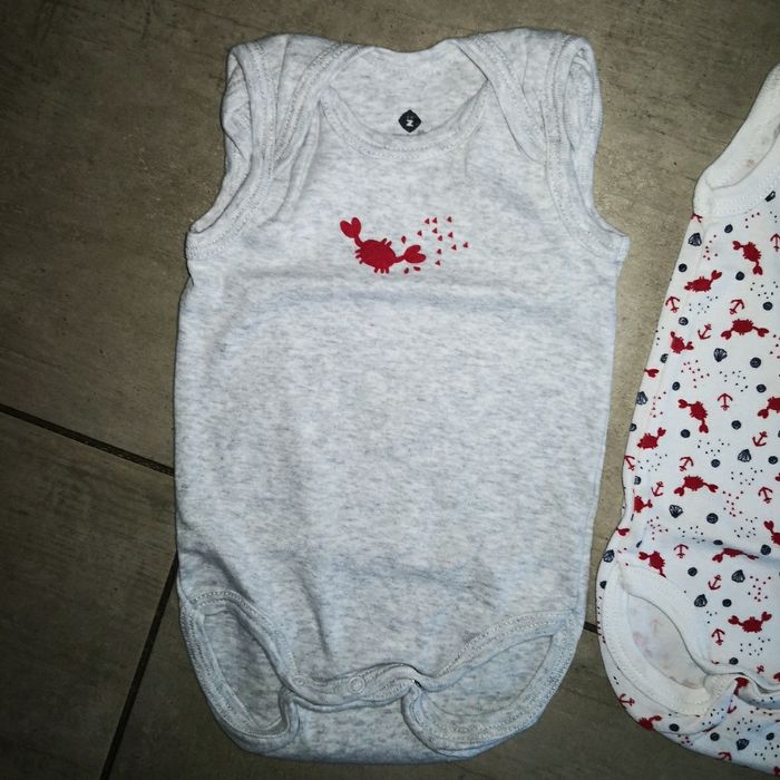 Lot Bodies Z 6mois - photo numéro 2