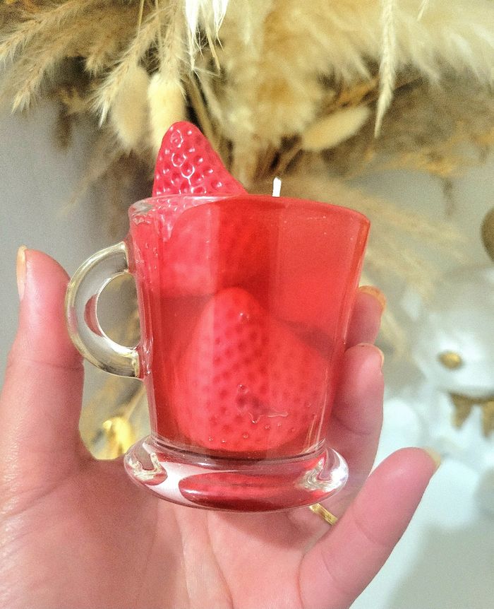 Bougie parfumé Tarte au fraises - photo numéro 5