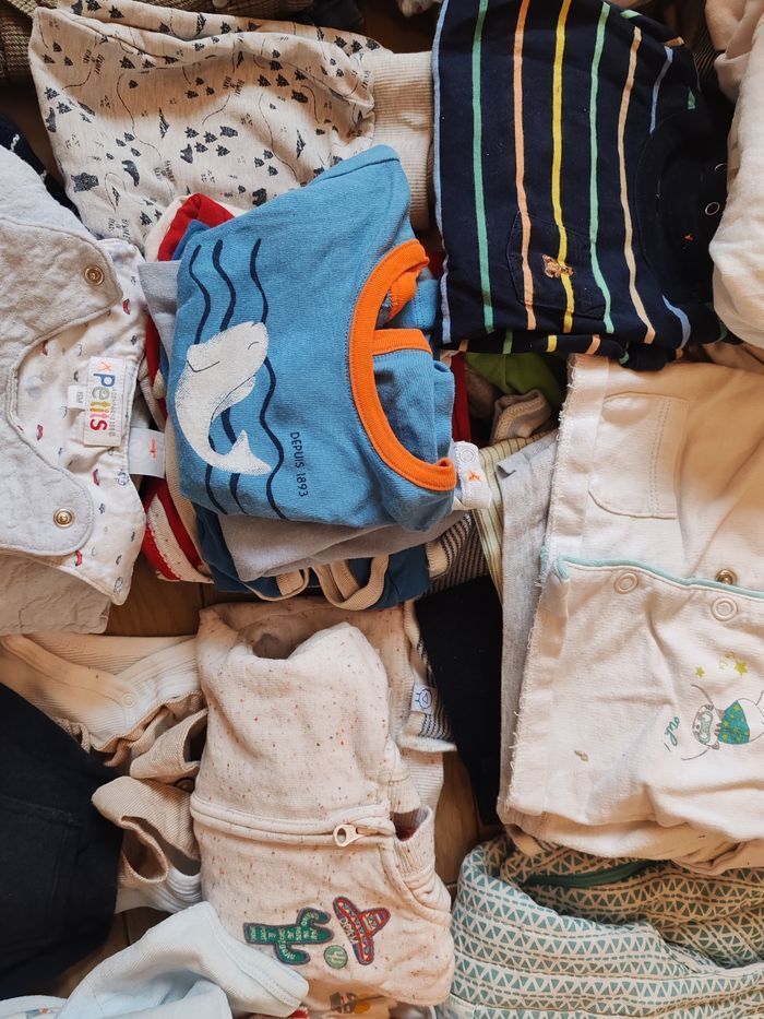 Lot vêtements bébé 6 mois garçon automne hiver - photo numéro 4