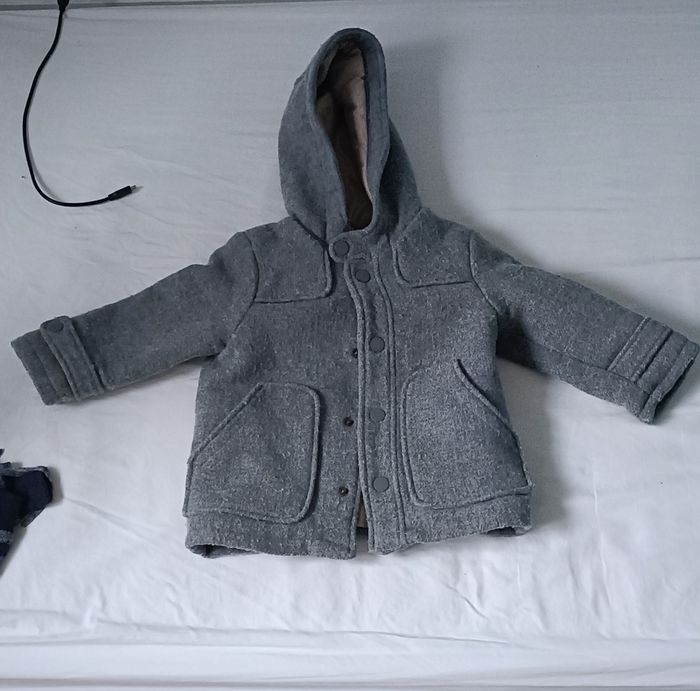Manteau hiver Zara 2-3ans gris