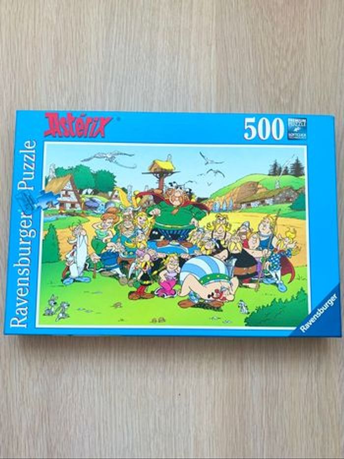 Puzzle Astérix 500 pièces Ravensburger Astérix au Village