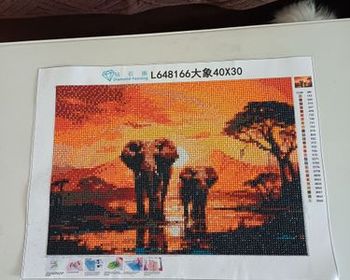 Peinture diamant déjà fait