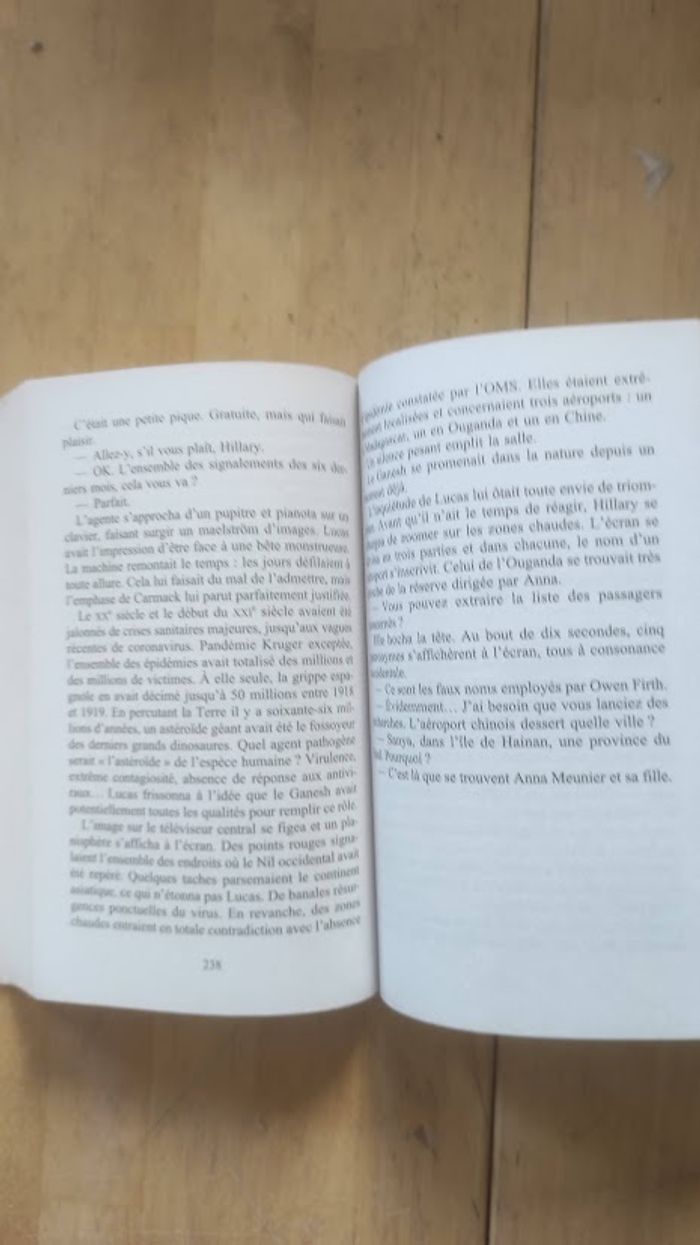 Erectus L'armée de Darwin Xavier Müller Pocket Thriller 2021 - photo numéro 4