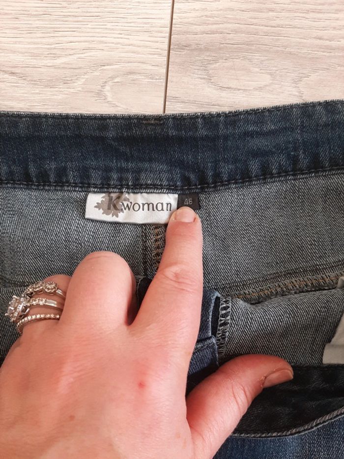 Jupe courte jeans - photo numéro 3